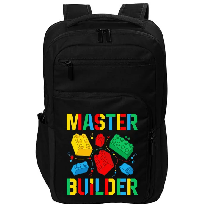 Master Builder Building Blocks Brick Toy Master Builder Impact Tech Backpack