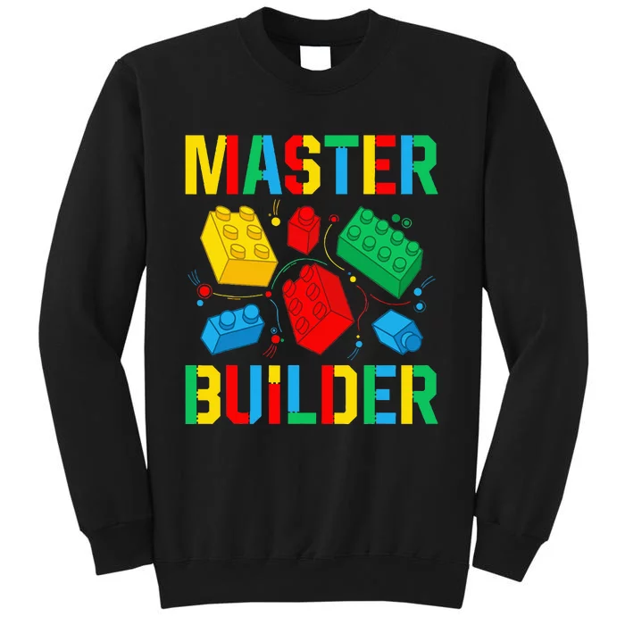 Master Builder Building Blocks Brick Toy Master Builder Tall Sweatshirt