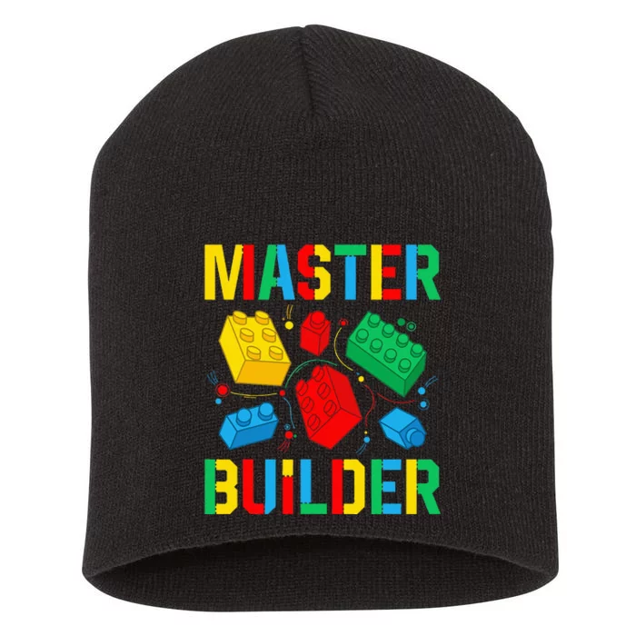 Master Builder Building Blocks Brick Toy Master Builder Short Acrylic Beanie