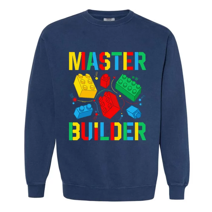 Master Builder Building Blocks Brick Toy Master Builder Garment-Dyed Sweatshirt