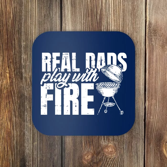 Men BBQ Chef Dad Fathers Day Grill Grilling Master Papa Grandpa Coaster