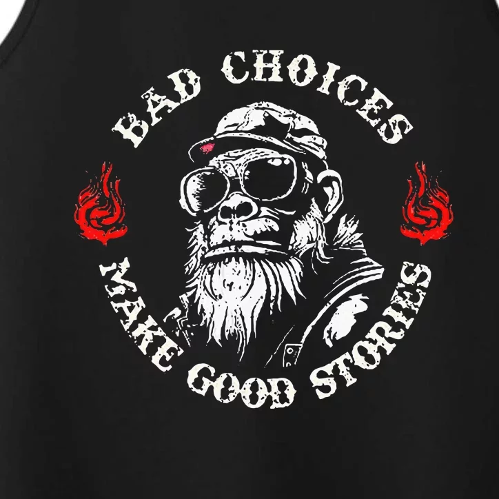 Monkey Bad Choices Make Good Stories Performance Tank