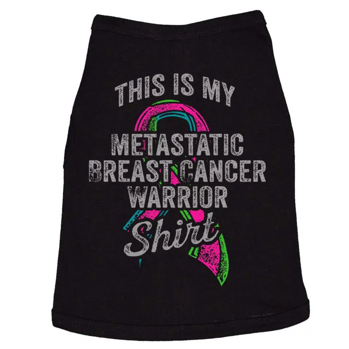 Metastatic Breast Cancer Awareness Warrior Doggie Tank