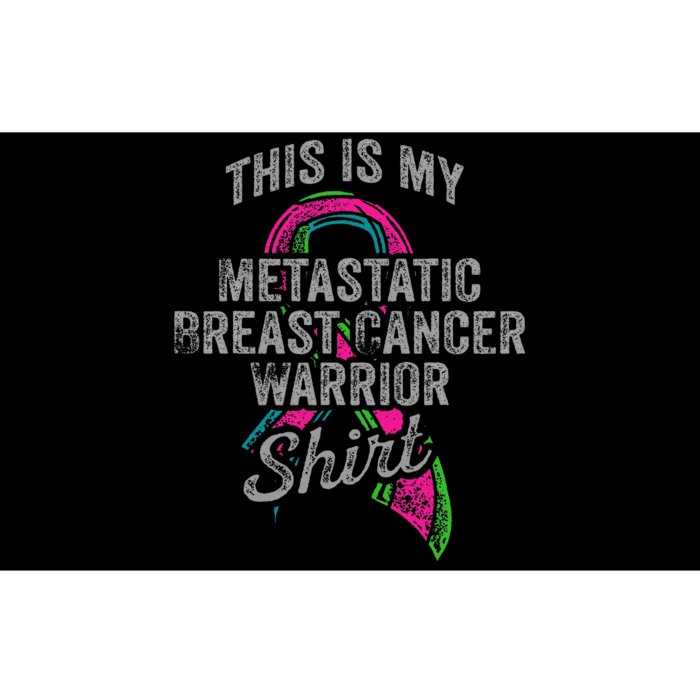 Metastatic Breast Cancer Awareness Warrior Bumper Sticker