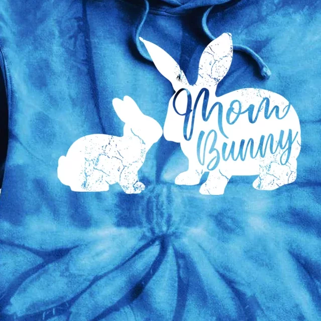 Mom Bunny Cute Matching Easter Gift Gift Tie Dye Hoodie