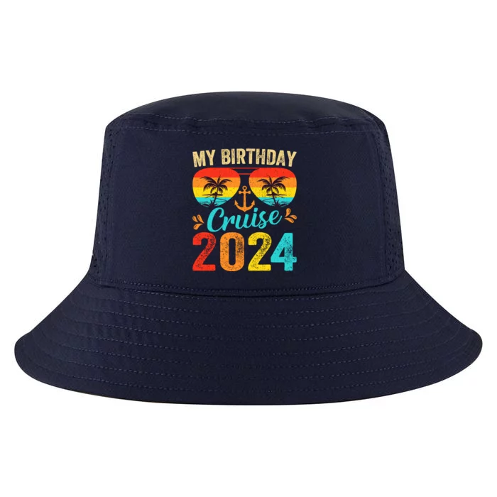 My Birthday Cruise 2024 Party Cruise Birthday Vacation Cool Comfort Performance Bucket Hat