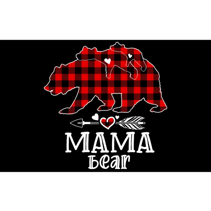 Mama Bear Christmas Bear Cool Christmas Mom Bumper Sticker