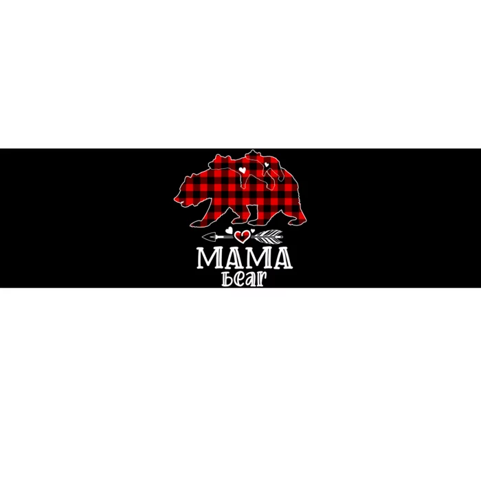 Mama Bear Christmas Bear Cool Christmas Mom Bumper Sticker