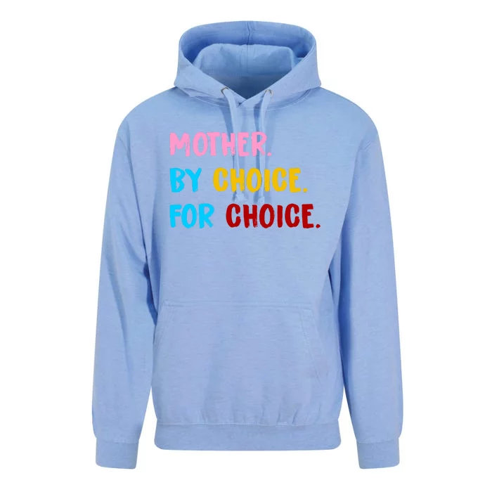 Mother By Choice For Choice Pro Choice Women's Rights Unisex Surf Hoodie