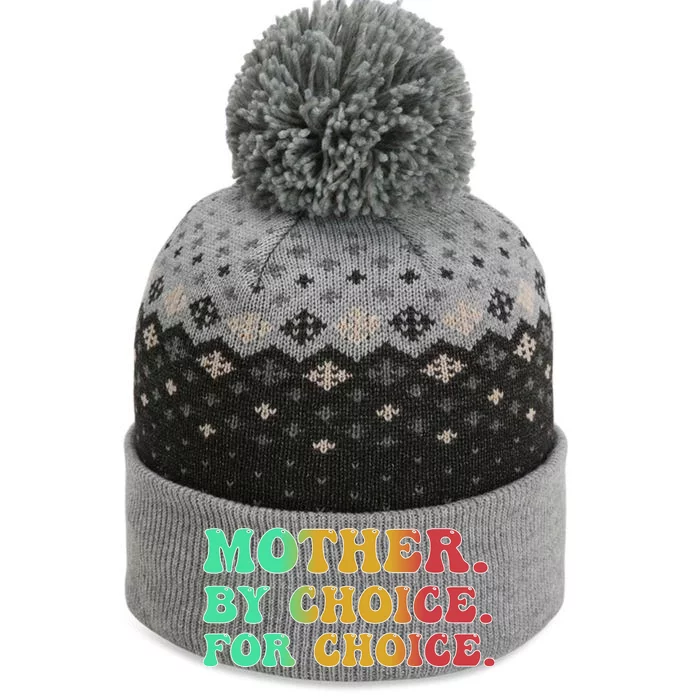 Mother By Choice For Choice Pro Choice Pro Roe 1973 The Baniff Cuffed Pom Beanie