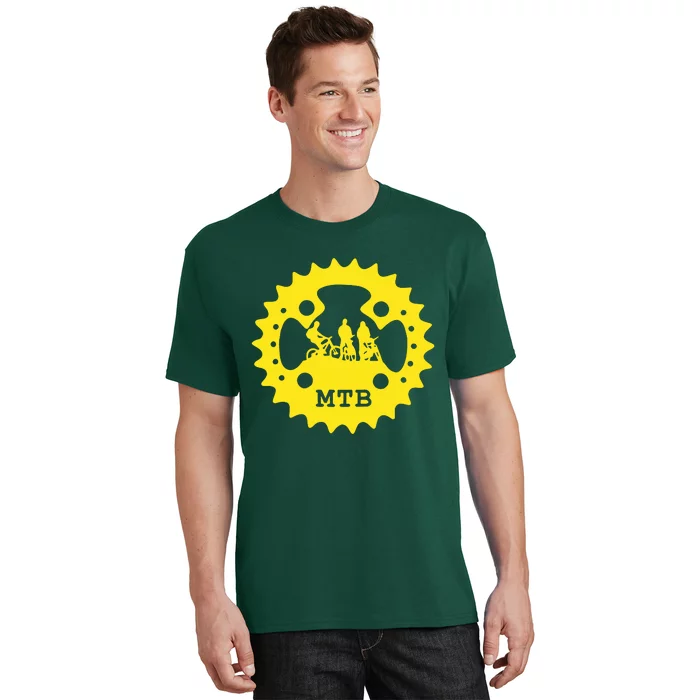 Mountain Bike Chainring Mtb Bicycle T-Shirt