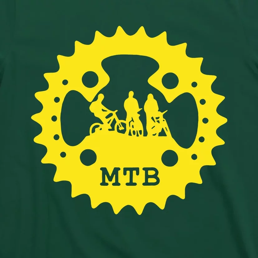 Mountain Bike Chainring Mtb Bicycle T-Shirt