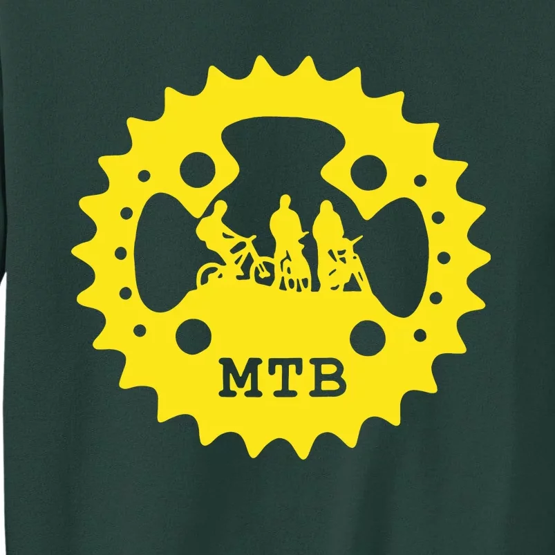 Mountain Bike Chainring Mtb Bicycle Tall Sweatshirt