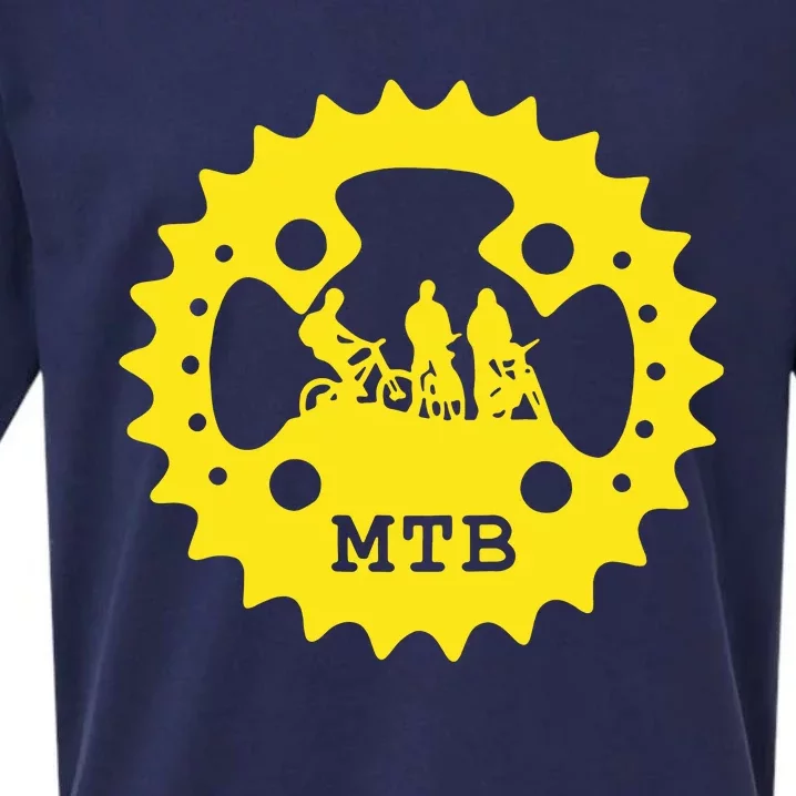 Mountain Bike Chainring Mtb Bicycle Sueded Cloud Jersey T-Shirt