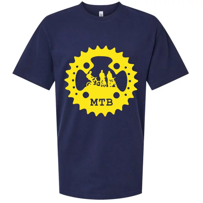 Mountain Bike Chainring Mtb Bicycle Sueded Cloud Jersey T-Shirt