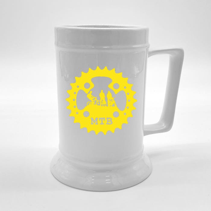 Mountain Bike Chainring Mtb Bicycle Front & Back Beer Stein