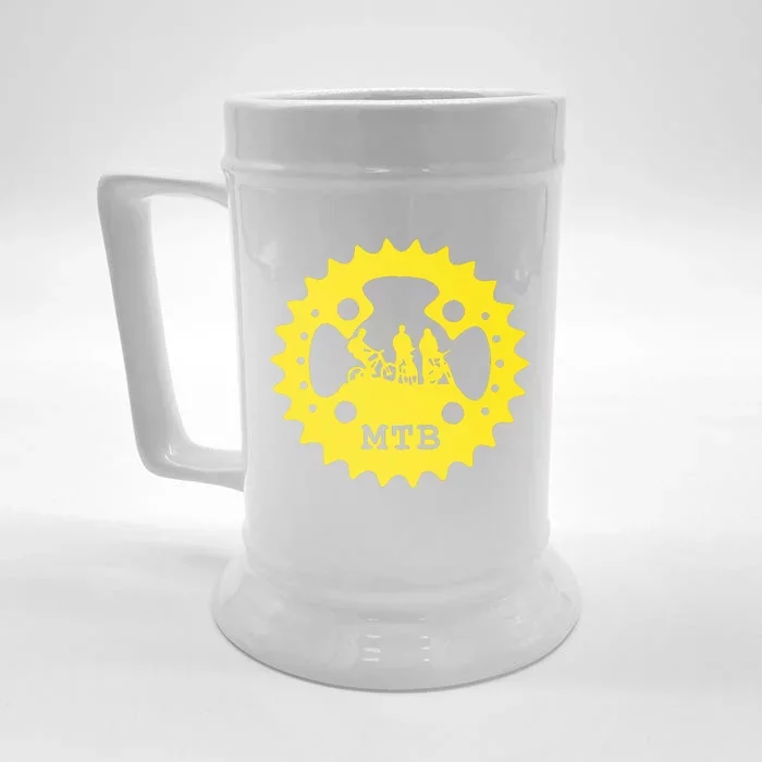 Mountain Bike Chainring Mtb Bicycle Front & Back Beer Stein