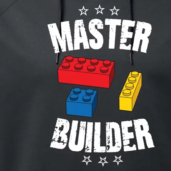 Master Builder Cool Gift Performance Fleece Hoodie