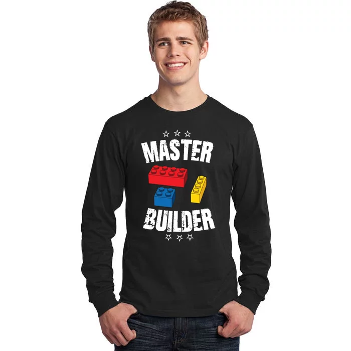 Master Builder Cool Gift Tall Long Sleeve T-Shirt