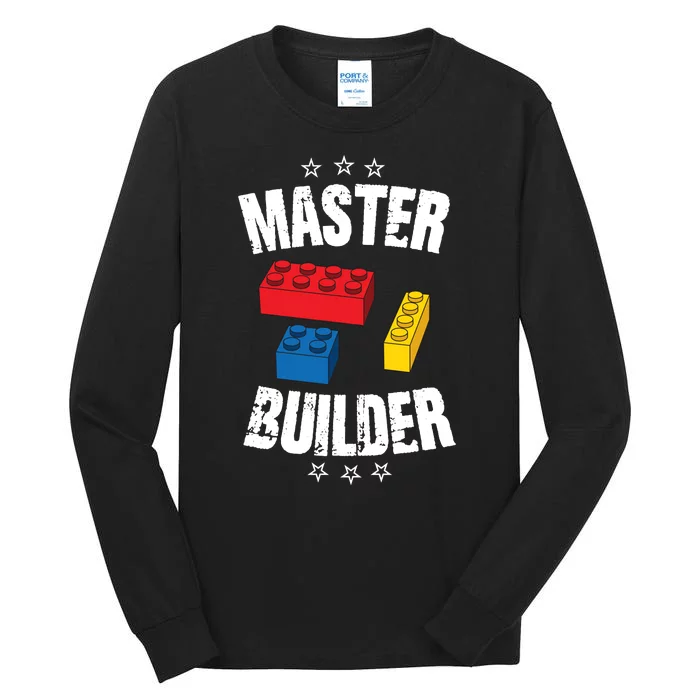 Master Builder Cool Gift Tall Long Sleeve T-Shirt