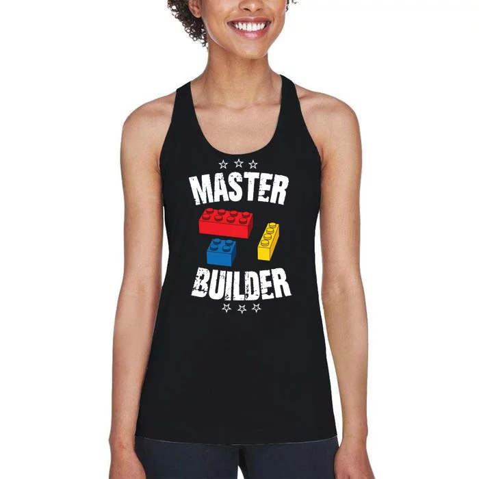 Master Builder Cool Gift Women's Racerback Tank