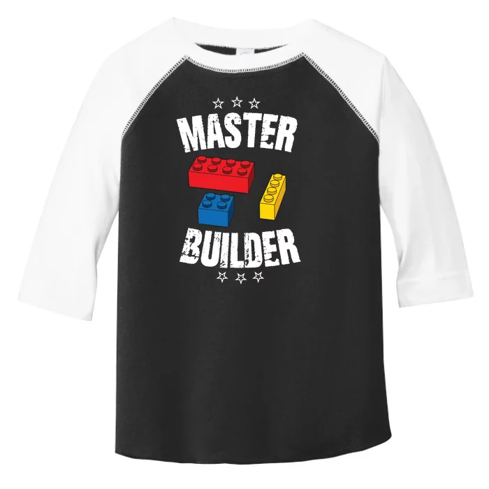 Master Builder Cool Gift Toddler Fine Jersey T-Shirt