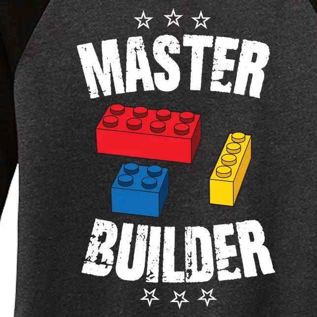 Master Builder Cool Gift Women's Tri-Blend 3/4-Sleeve Raglan Shirt