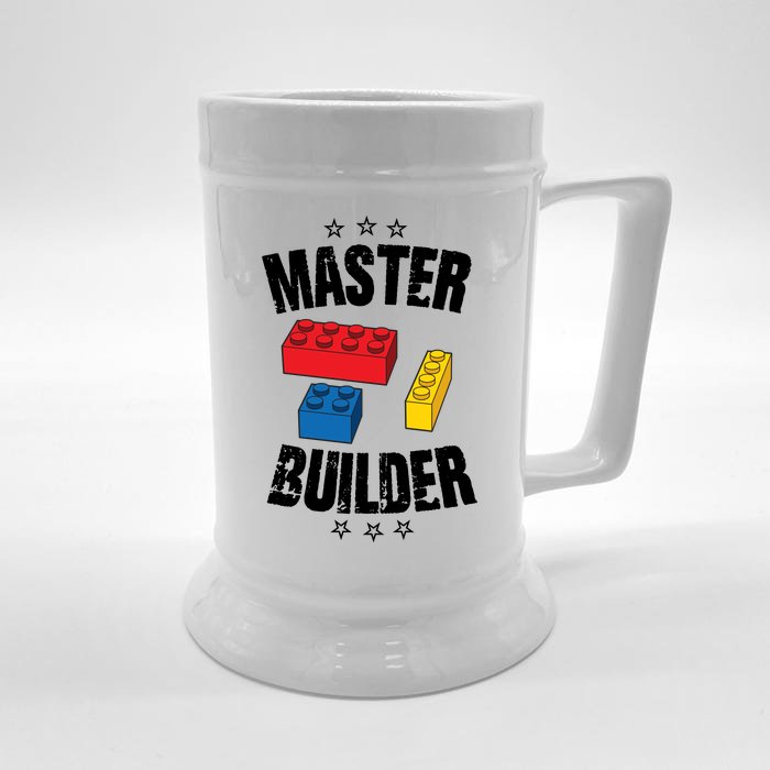 Master Builder Cool Gift Front & Back Beer Stein