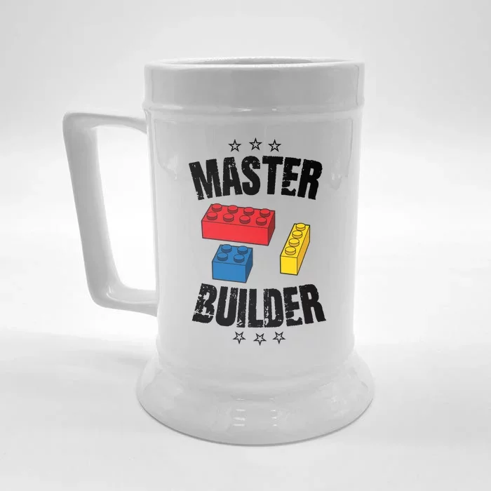 Master Builder Cool Gift Front & Back Beer Stein