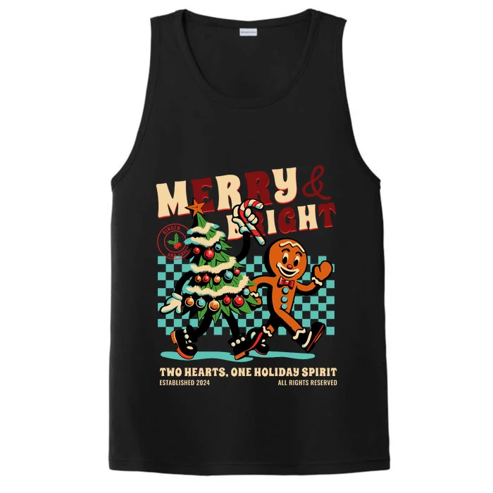 Merry & Bright Christmas Performance Tank