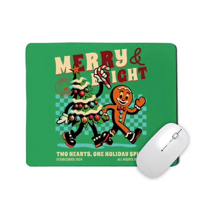 Merry & Bright Christmas Mousepad