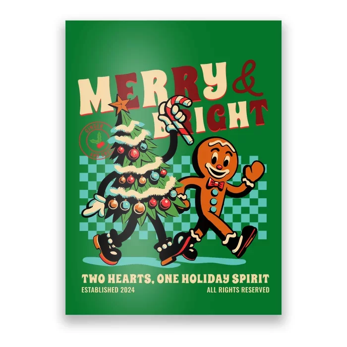 Merry & Bright Christmas Poster