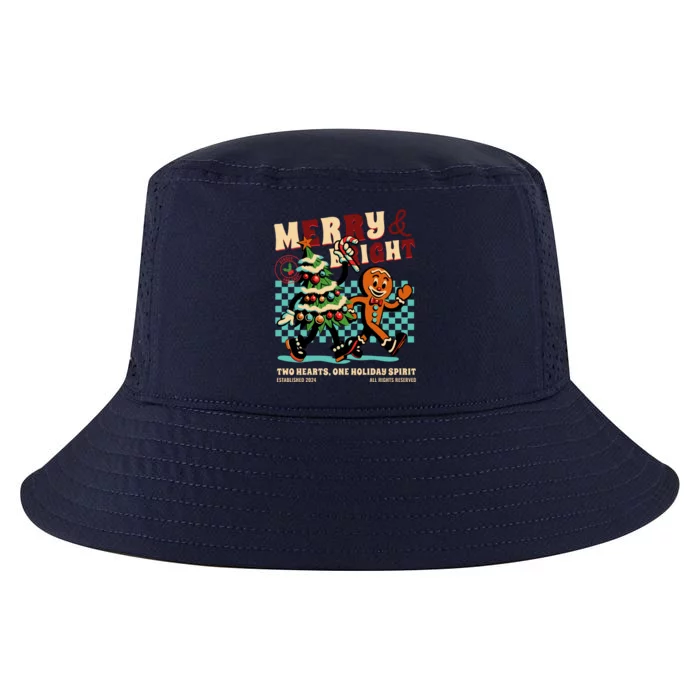 Merry & Bright Christmas Cool Comfort Performance Bucket Hat