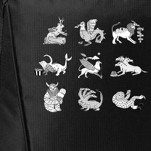 Mythical Beasts Cool Gift City Backpack