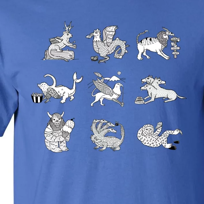 Mythical Beasts Cool Gift Tall T-Shirt