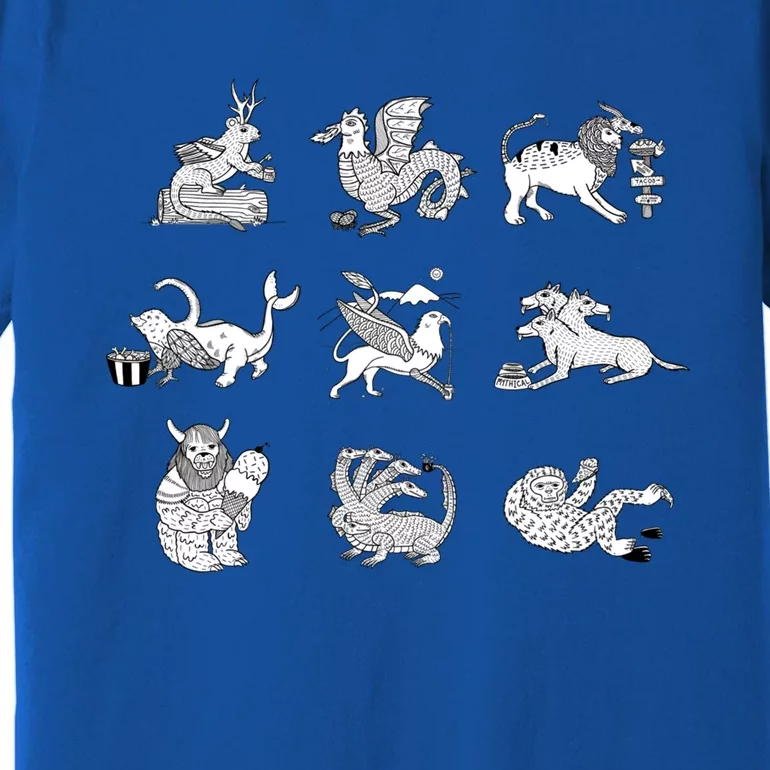 Mythical Beasts Cool Gift Premium T-Shirt