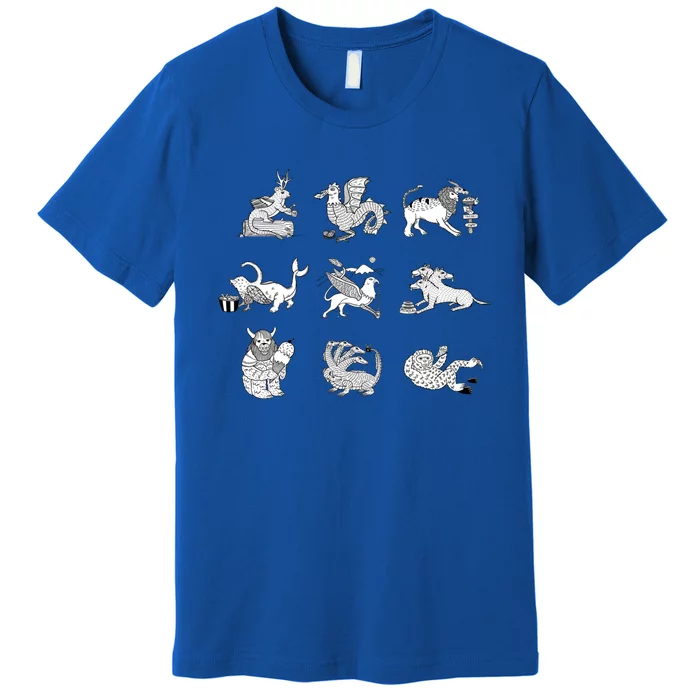 Mythical Beasts Cool Gift Premium T-Shirt