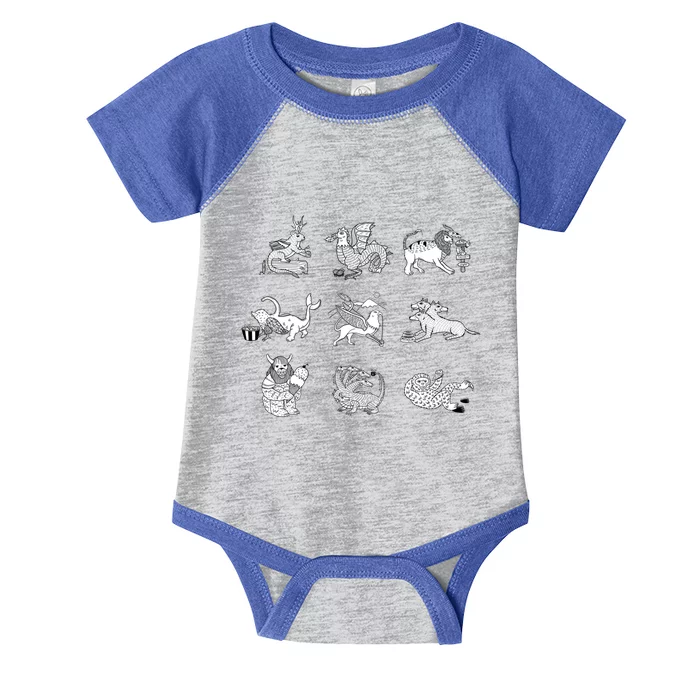 Mythical Beasts Cool Gift Infant Baby Jersey Bodysuit