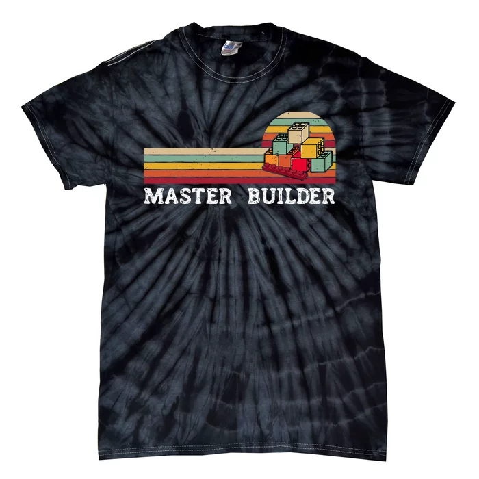 Master Builder Cool Builder Building Blocks Set Toys Tie-Dye T-Shirt