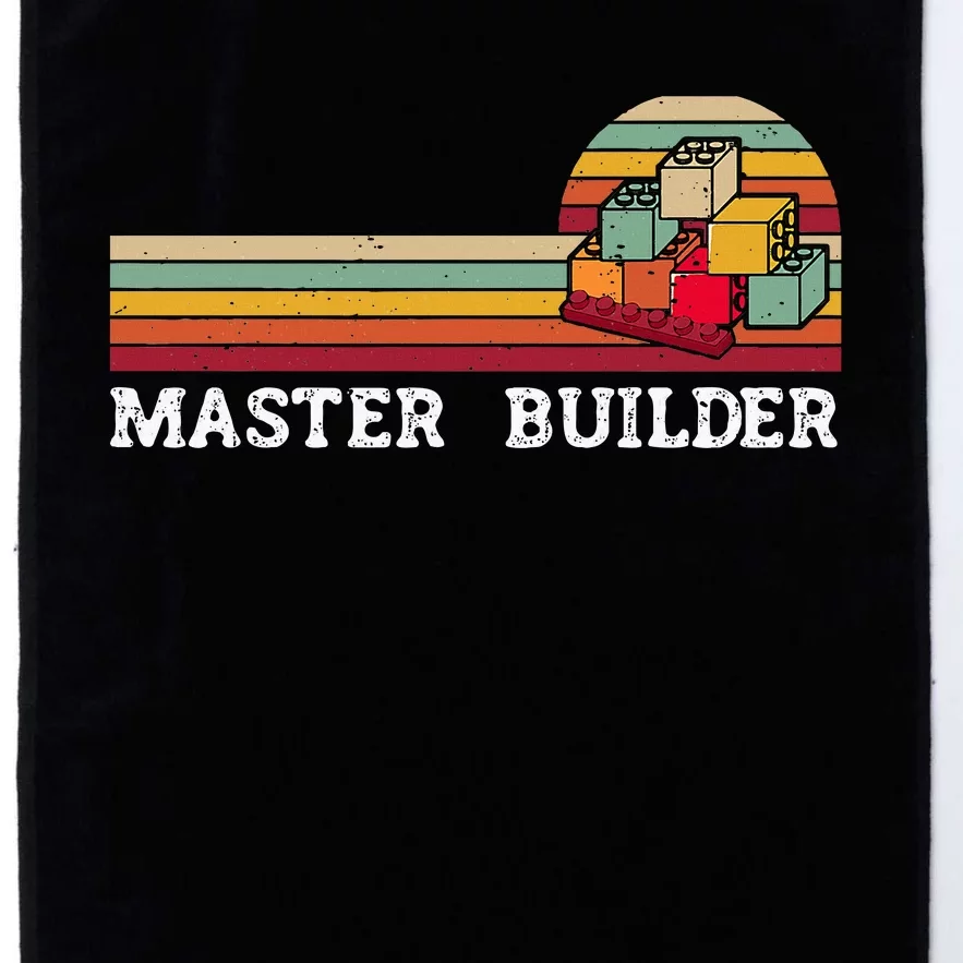 Master Builder Cool Builder Building Blocks Set Toys Platinum Collection Golf Towel