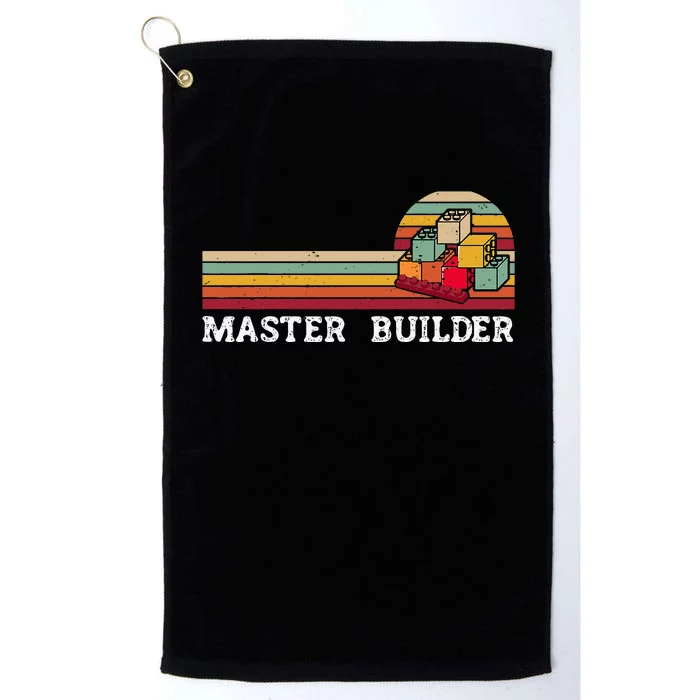 Master Builder Cool Builder Building Blocks Set Toys Platinum Collection Golf Towel