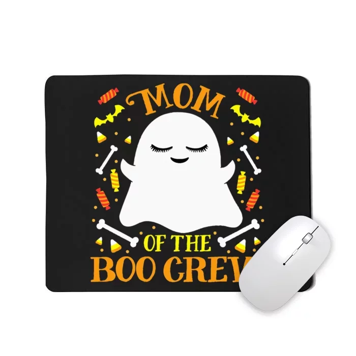 Mom Boo Crew Ghost Matching Family Set Mommy Halloween Mousepad