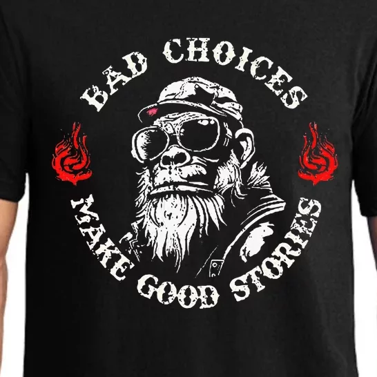 Monkey Bad Choices Make Good Stories Pajama Set