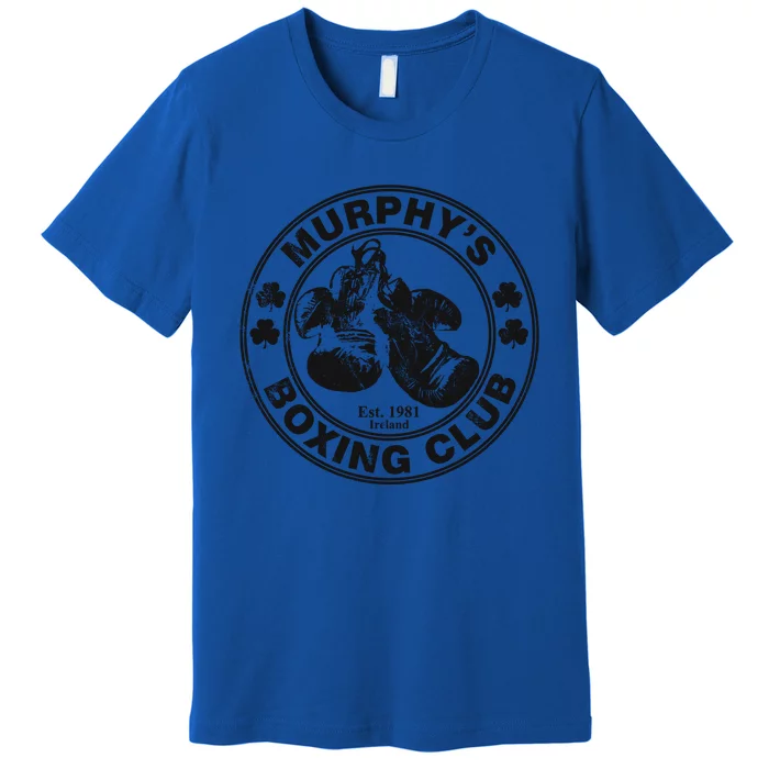 MurphyS Boxing Club Irish Surname Boxing Gift Premium T-Shirt