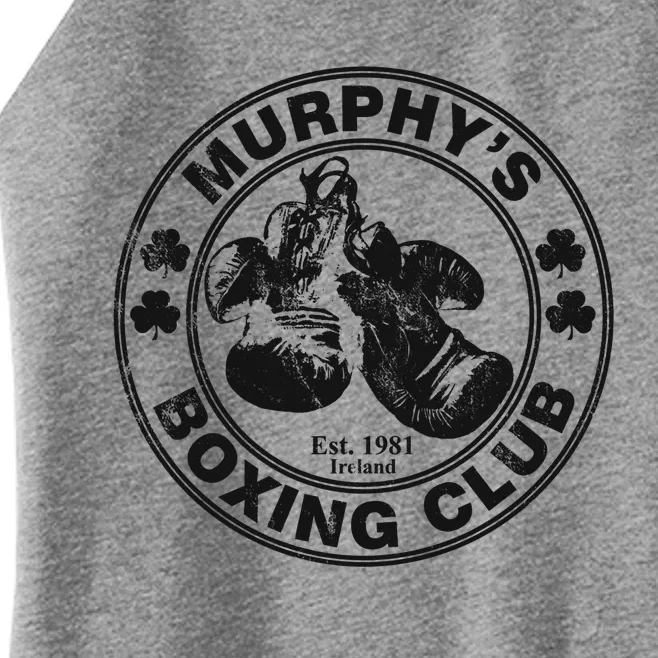 MurphyS Boxing Club Irish Surname Boxing Gift Women’s Perfect Tri Rocker Tank