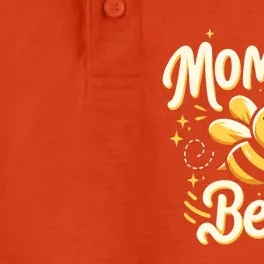 Mommy Bee Cute Beekeeping Birthday Party Matching Family Mom Great Gift Dry Zone Grid Performance Polo