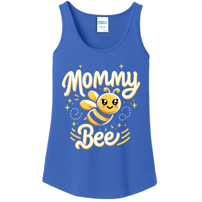 Mommy Bee Cute Beekeeping Birthday Party Matching Family Mom Great Gift Ladies Essential Tank