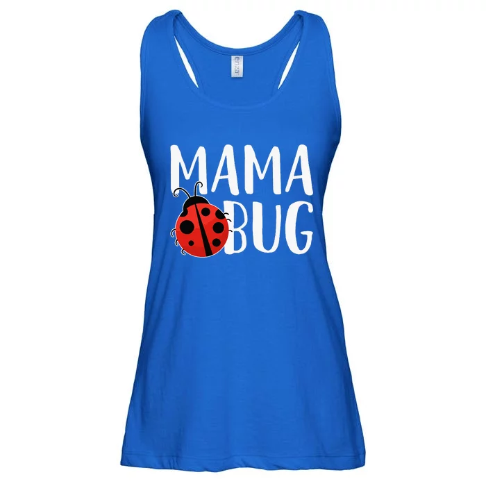 Mama Bug Cute Gift For Ladybug Moms Ladies Essential Flowy Tank