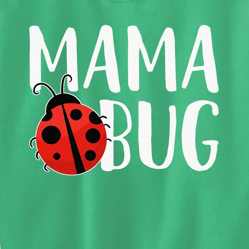 Mama Bug Cute Gift For Ladybug Moms Kids Sweatshirt