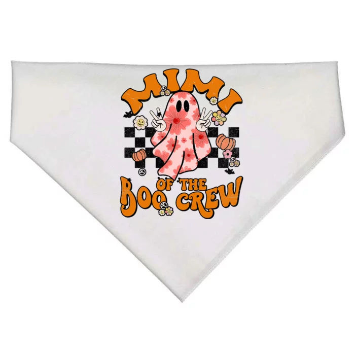 Mimi Boo Crew Groovy Matching Family Halloween Costume USA-Made Doggie Bandana